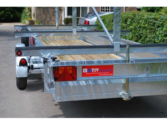 TC 2000 3x12 Centre Post Rowing Boat Trailer